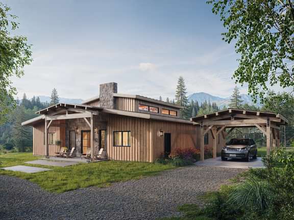 Mid Century Exterior Front