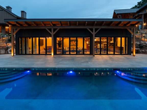 Double L Ranch Pool House
