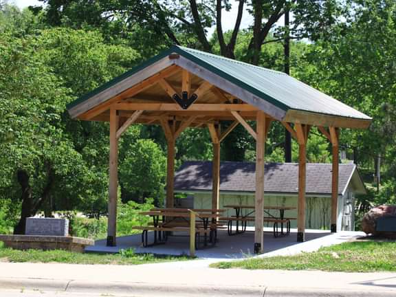 Timberlyne Browsville State Park Pavilion Timber Frame 1