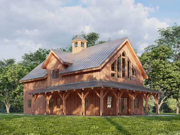Timberlyne Hogan Timber Frame Home 1