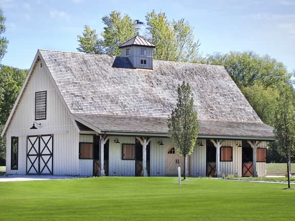 Timberlyne Illinois Dream Horse Barn Timber Frame 1