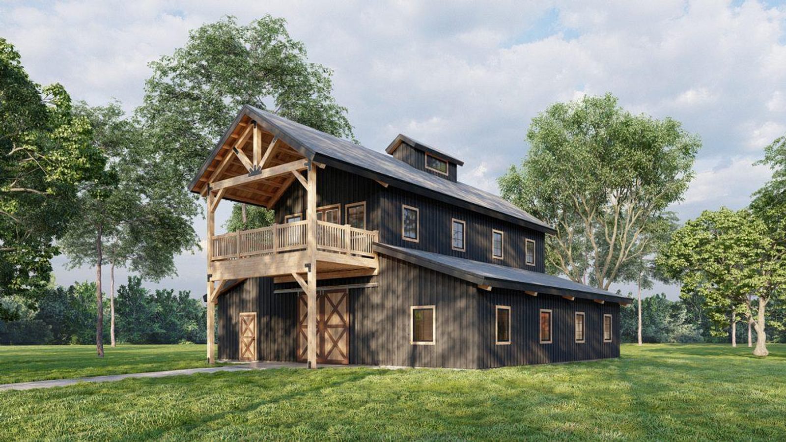 Timberlyne Lincoln Loft Living Barn Home 1