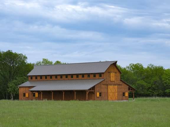 Timberlyne Midwest Family Farm Timber Frame Barn 1