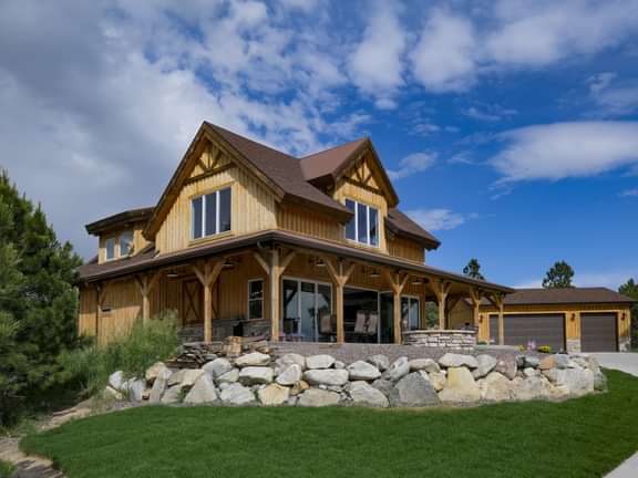 Timberlyne Unobstructed Views Timber Frame Home 1