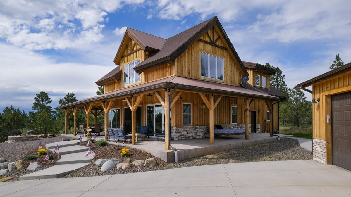 Timberlyne Unobstructed Views Timber Frame Home 2