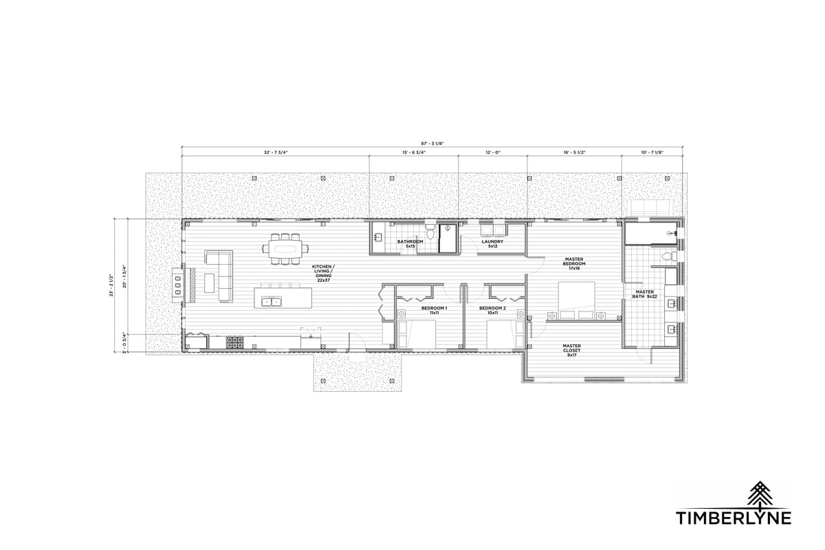 NEW Single Slope Fireplace West Launch Set 1