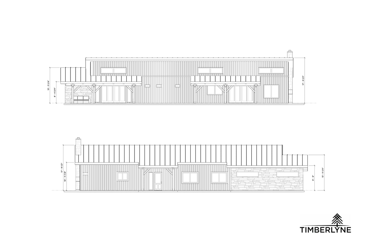 NEW Single Slope Fireplace West Launch Set 2