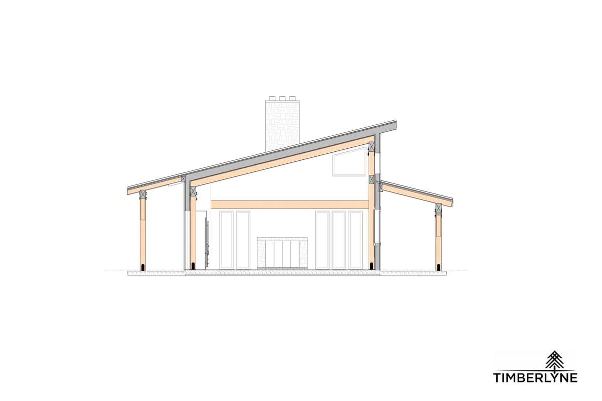 NEW Single Slope Fireplace West Launch Set 4
