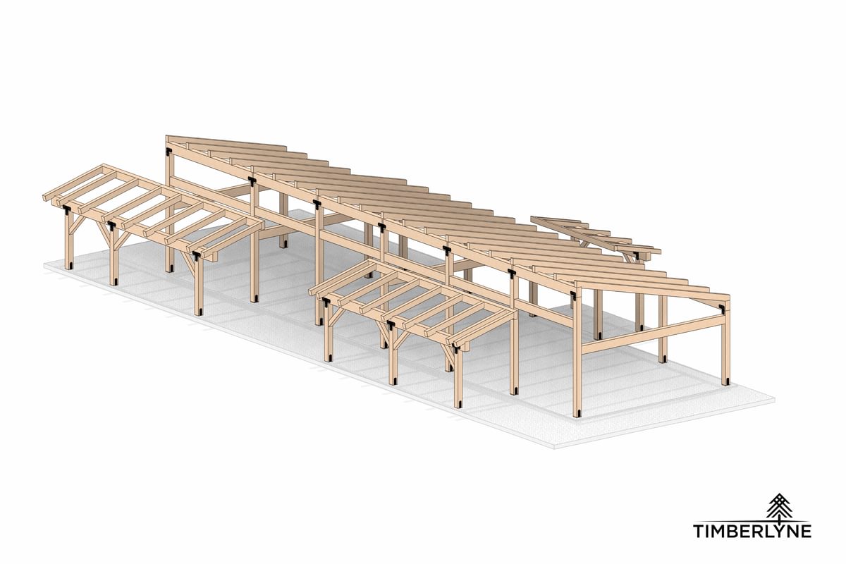 NEW Single Slope Fireplace West Launch Set 7