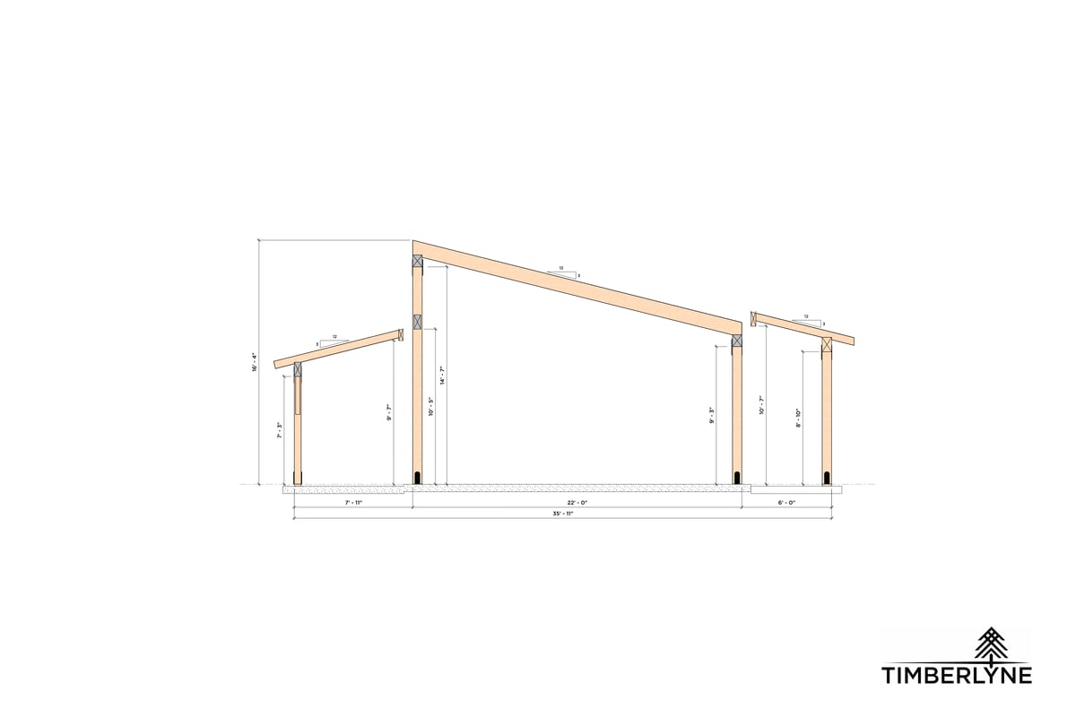 NEW Single Slope Wrap Around Porch Launch Set 6