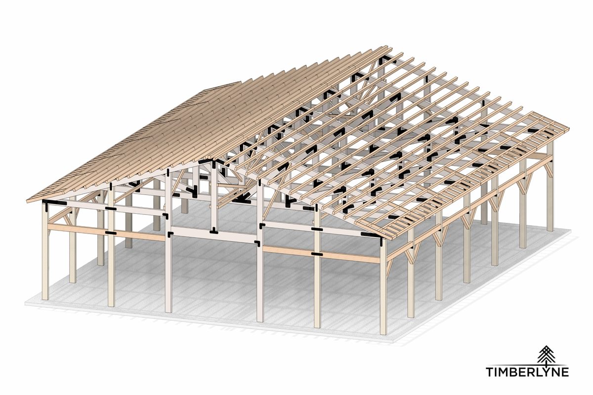 60ft Long Span Barn 7