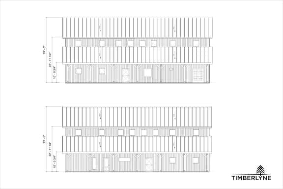 7 26 Goldenrod Barndominium Drawing 4