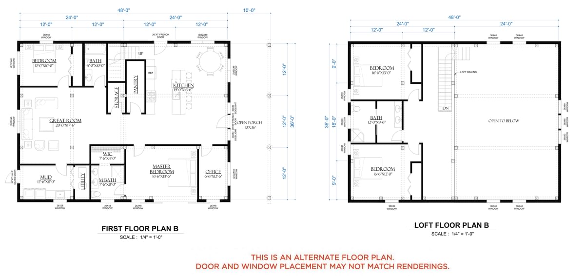 Timberlyne Cooper Barn Home Floor Plan B