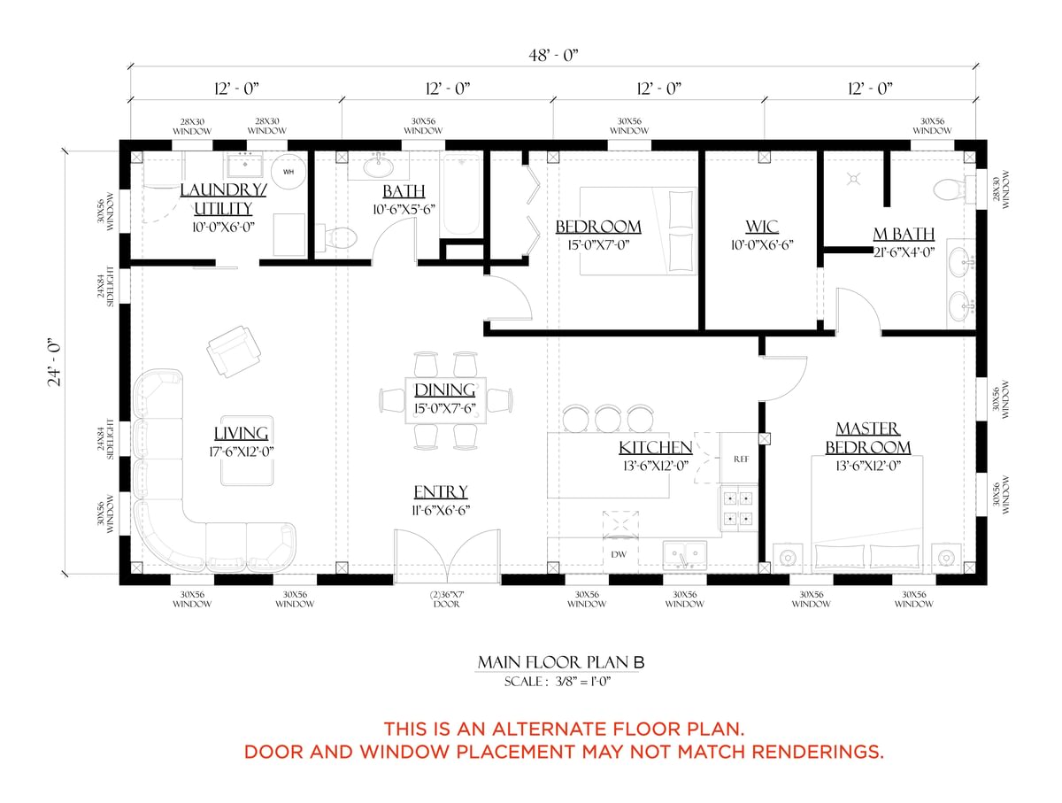 Timberlyne Hayden Main Floor Plan B