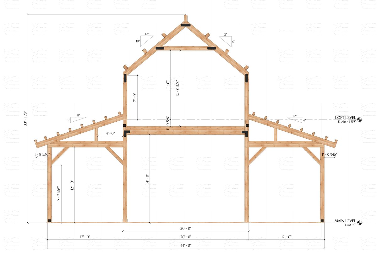 Timberlyne Lennox Loft Living Home Barn Bent