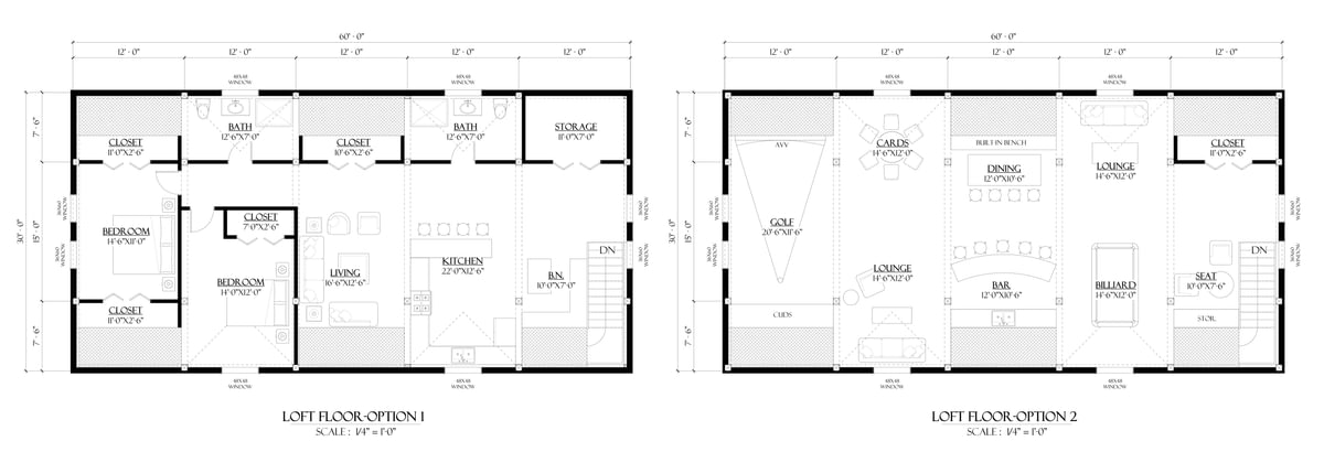 Timberlyne Leah Loft Living Loft Floor Plan
