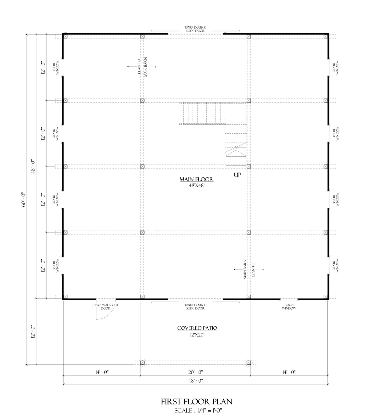 Timberlyne Lincoln Loft Living Main Floor Plan