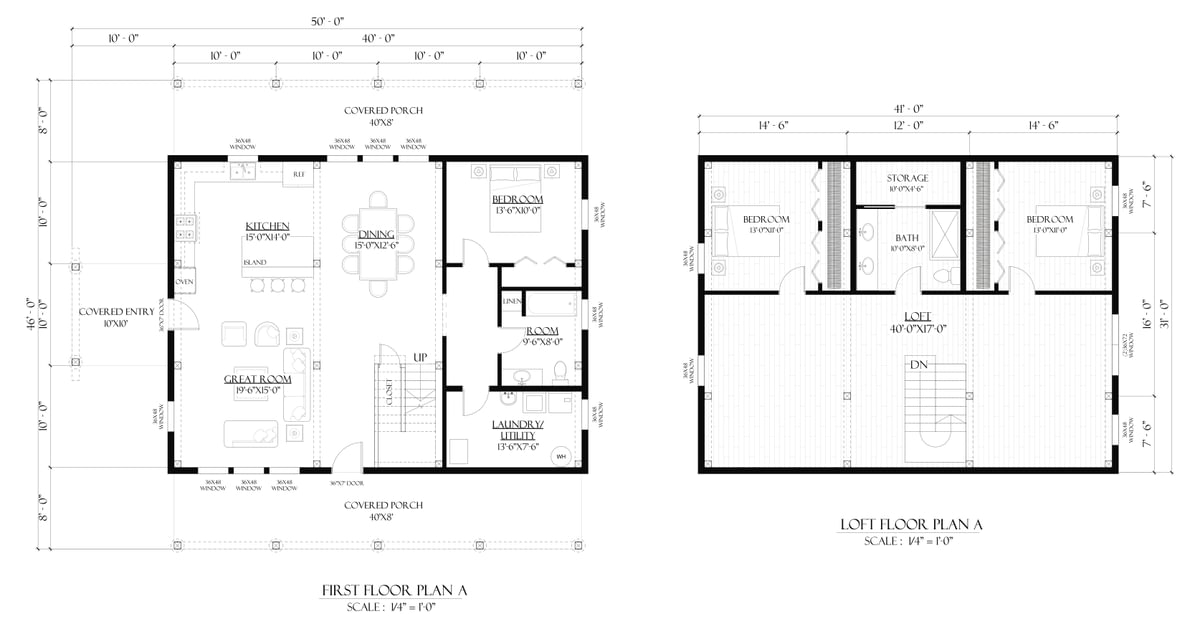 Timberlyne Osprey Main Floor Plan A
