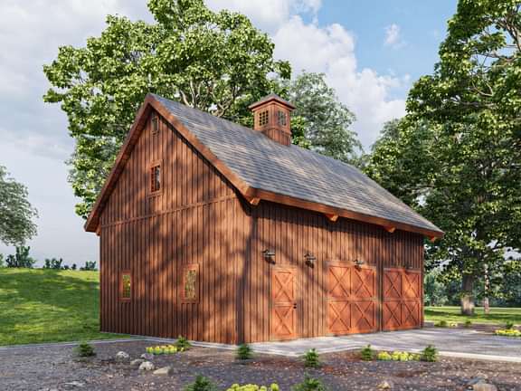 Timberlyne Magnolia Barn Timber Frame 1
