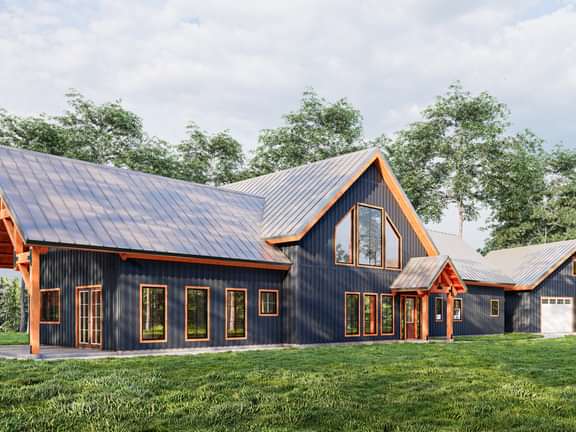 Timberlyne Castner Timber Frame Barn Home 3