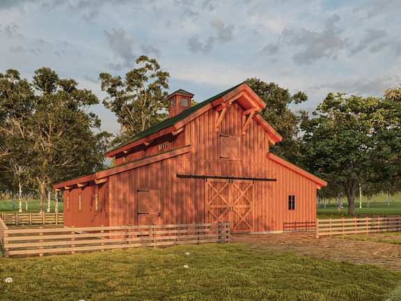 Timberlyne Laurel Timber Frame Barn 1