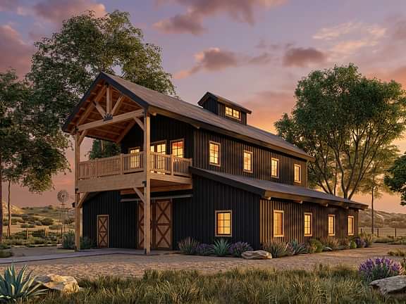 Timberlyne Lincoln Loft Living Barn Home in Texas
