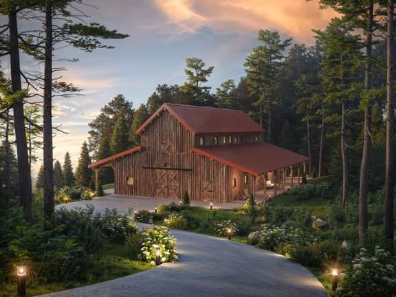 7 26 Goldenrod Barndominium Rendering web 1 BARN